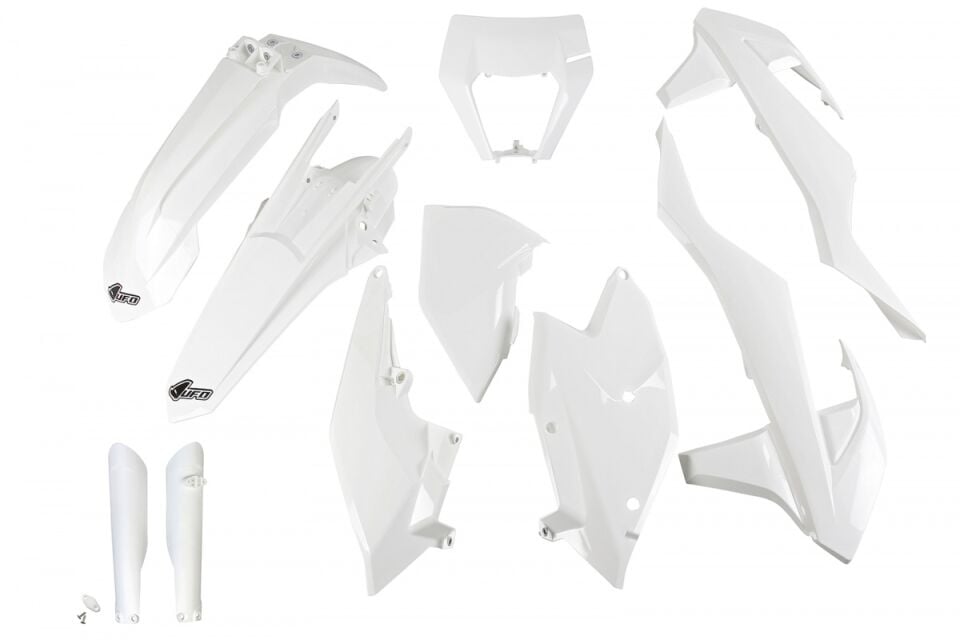 White Plastic Kit for KTM 2017-2019 Models