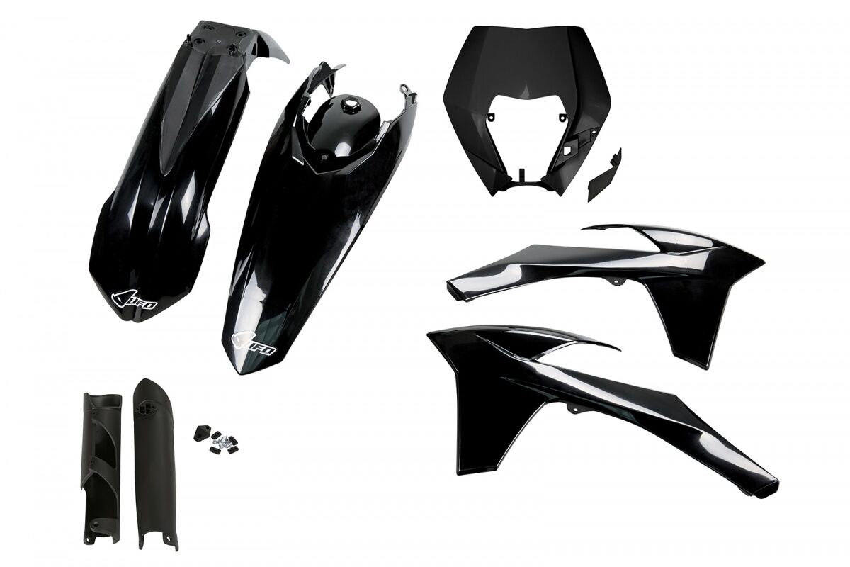 KTM 2012-2013 Modelleri İçin Siyah Plastik Kit