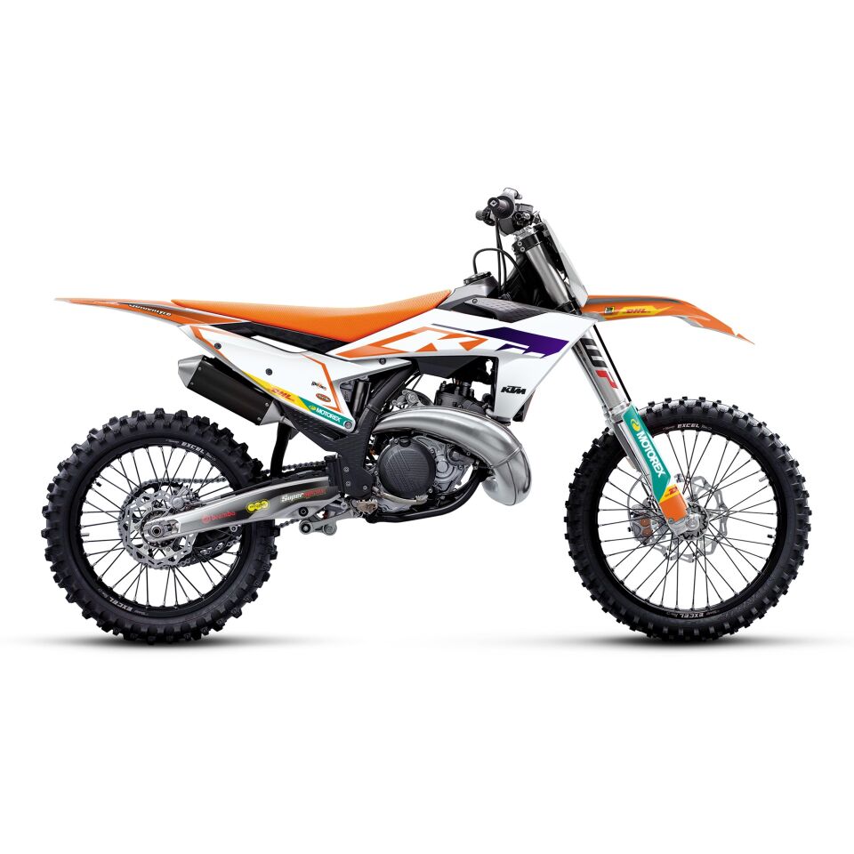 KTM Modelleri için Grafik Kiti EXC/EXC-F/XCW/XCW-F 2008-2011 - Standart Parlaklık