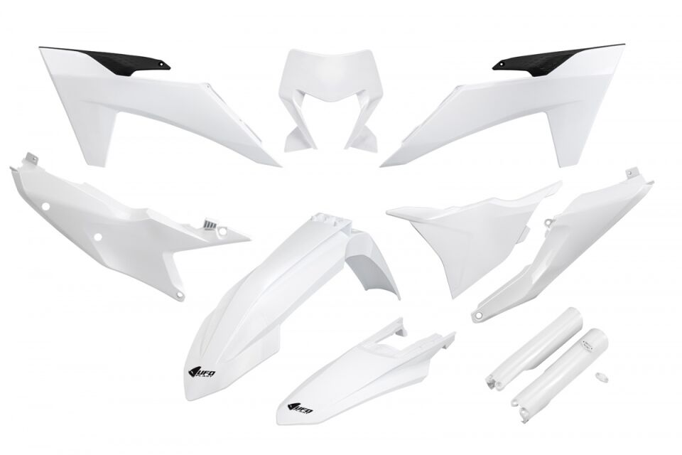KTM 2024-2025 Modelleri İçin Beyaz Plastik Kit