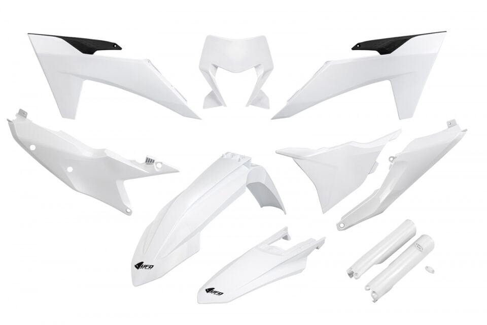 KTM 2024-2025 Modelleri İçin Beyaz Plastik Kit