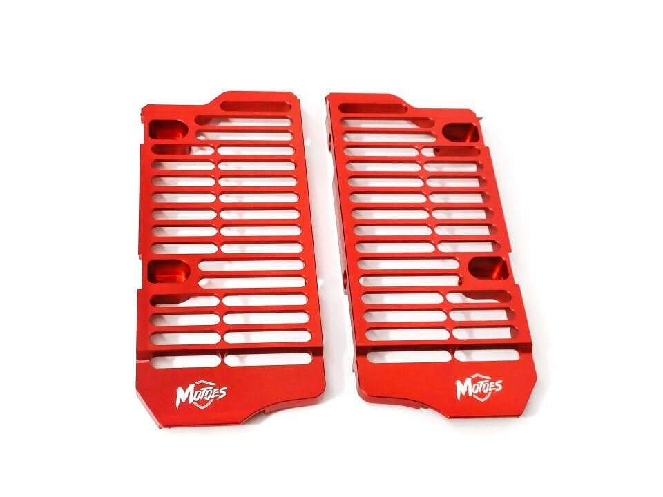 Beta 2020-26 Radiator Guard CNC Machined Solid Aluminum Plate