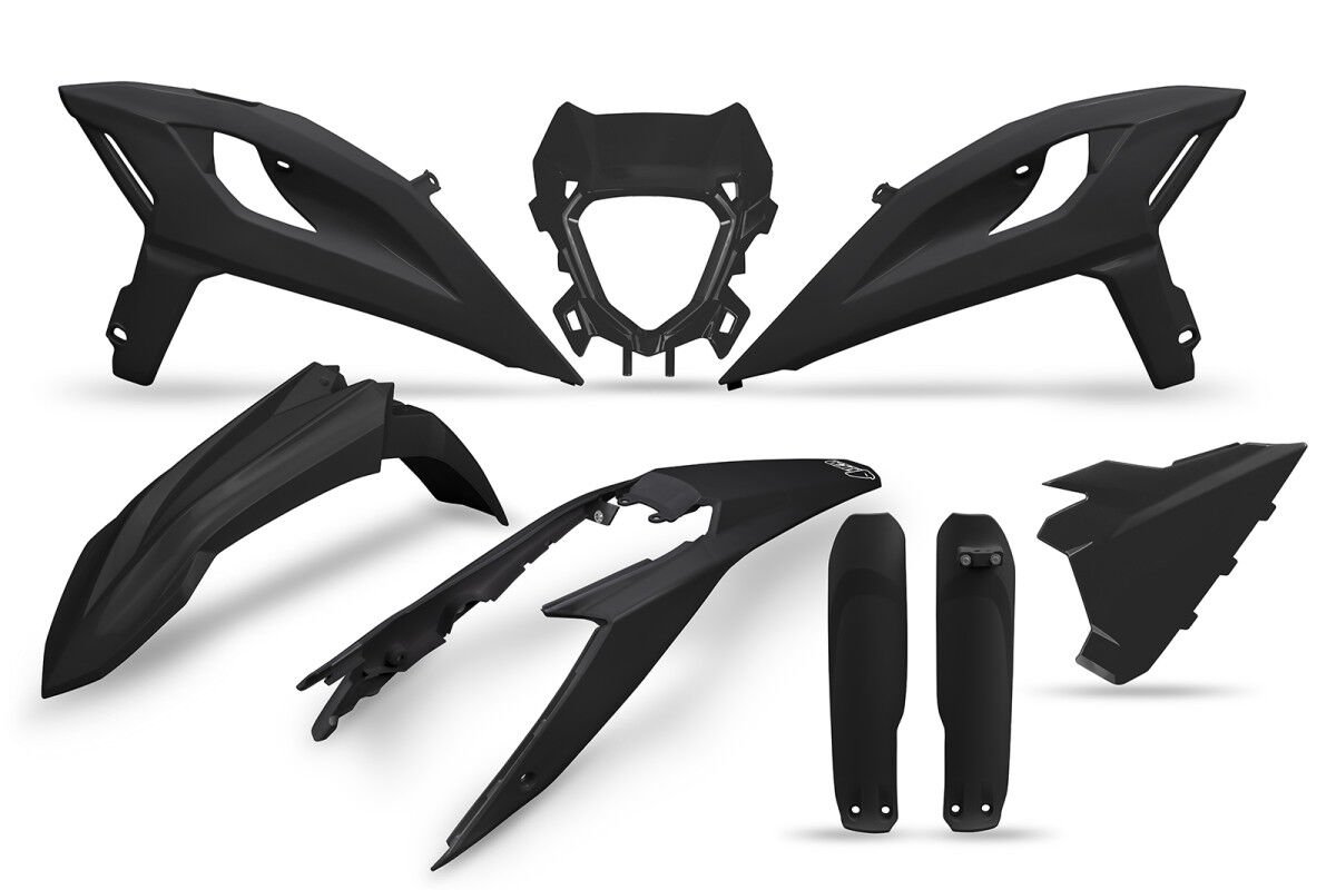 BETA RR RACE 2025 Modelleri İçin Siyah Plastik Kit