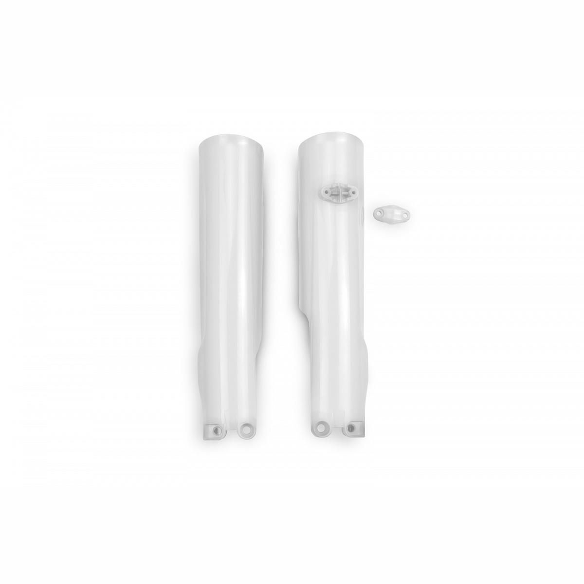 UFO PLAST Ön Amortisör Plastiği Beyaz Husqvarna TC - TE - TX - FC - FE - FX 2023 - 2025 Modelleri İçin