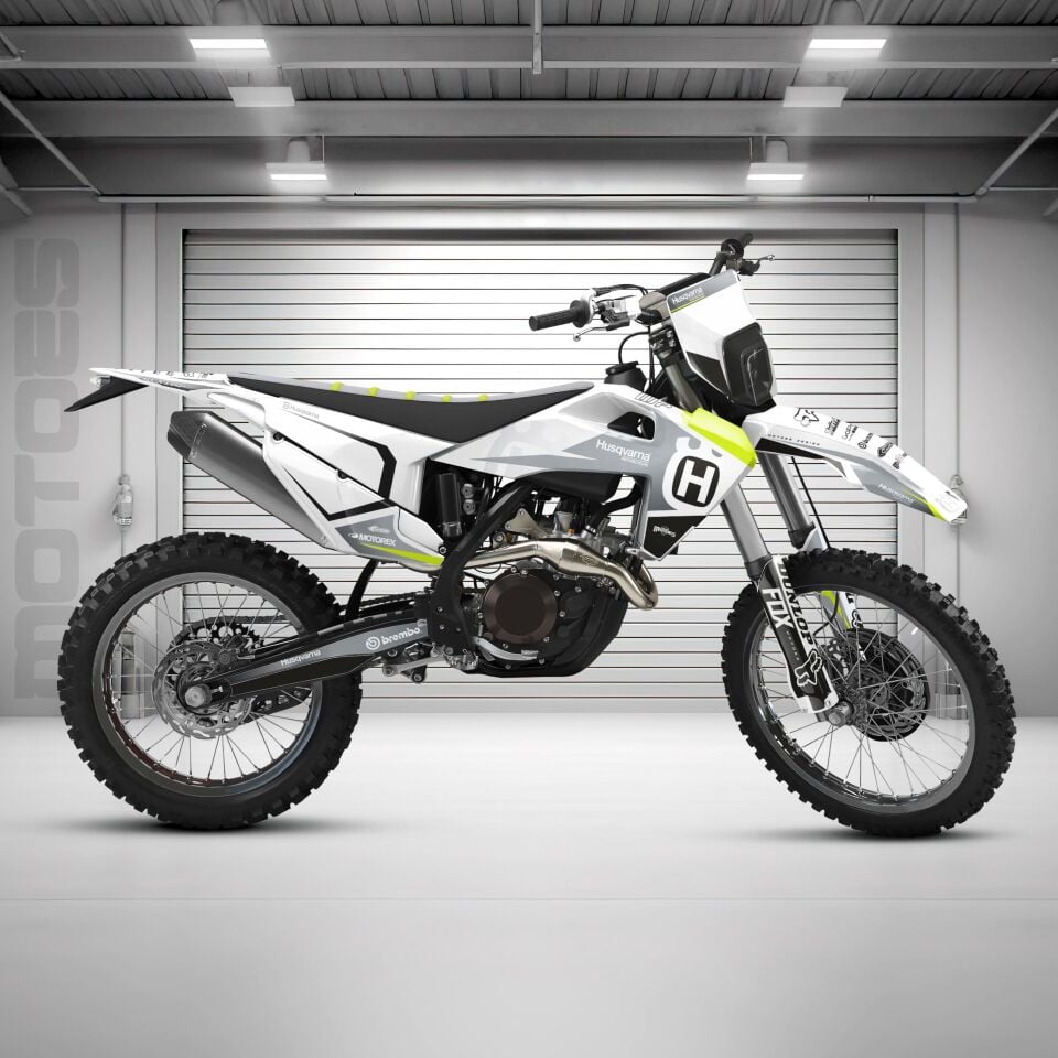 Husqvarna Modelleri için Grafik Kiti TC85 2025 - Standart Mat - Seçenek 4