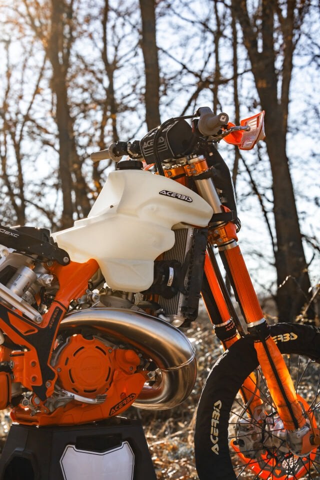 Acerbis Universal Üst Maşa Koruma Kılıfı Ø43 / Ø48 mm Turuncu