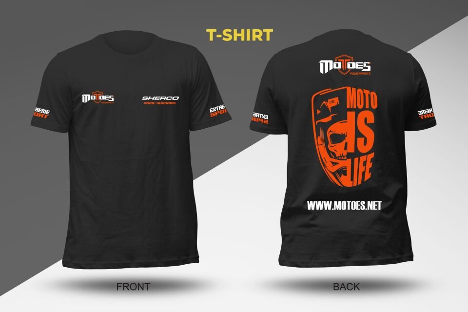 MOTOES T-SHIRT SHERCO Large - DAKAR - SARI
