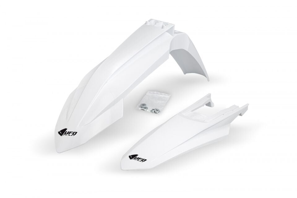 UFO PLAST Çamurluk Seti Beyaz KTM SX - SX-F 2023 - 2025 Modelleri İçin