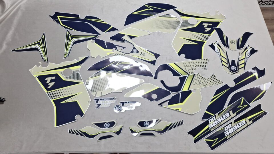 TENERE 700 (2019–2024) Uyumlu Sticker Seti – Outlet