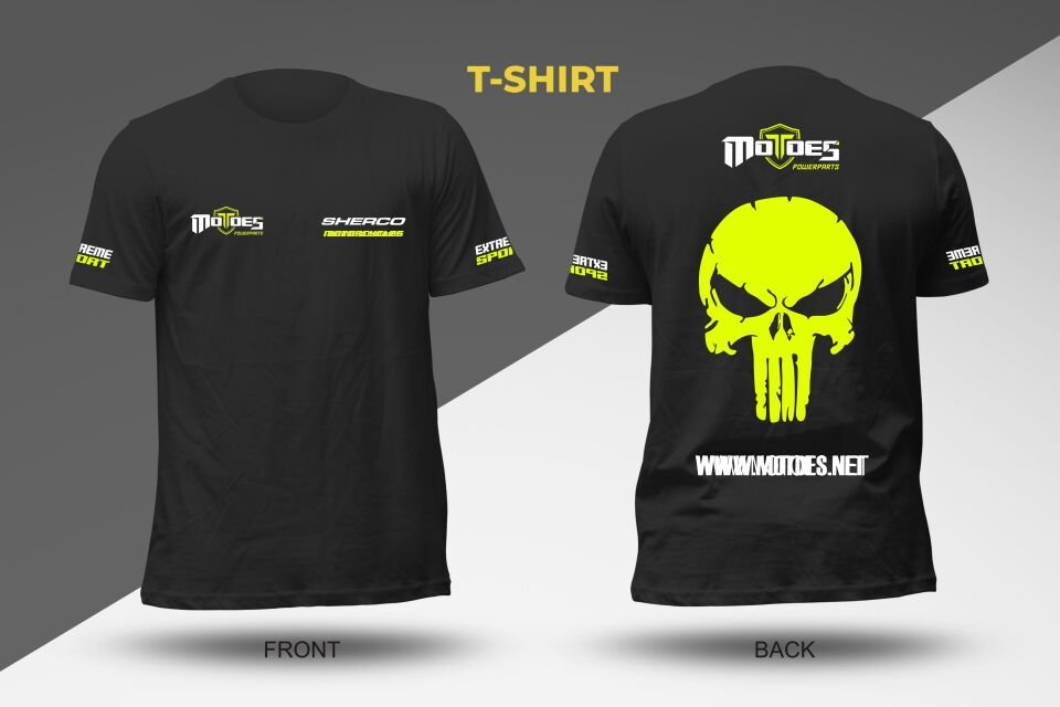 MOTOES T-SHIRT SHERCO Small - KAFATASI - Turuncu