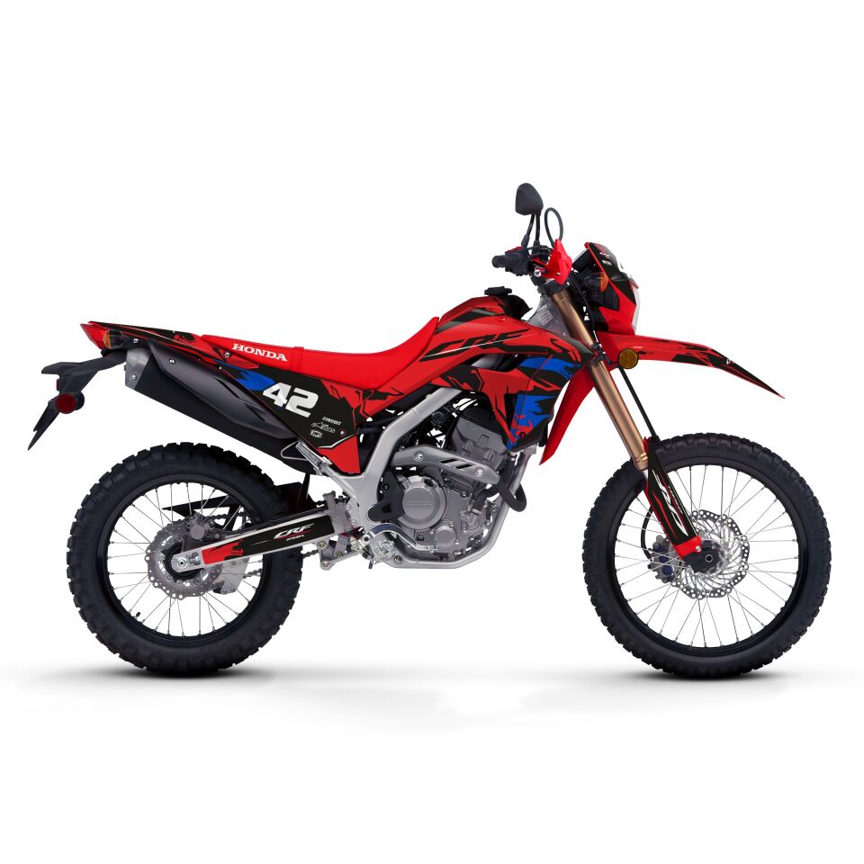Honda CRF Modelleri için Grafik Kiti CRF 450R 2009-2012 - Standart Matte