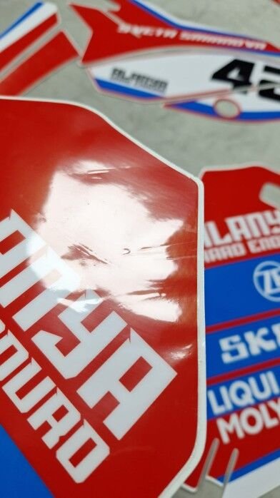 BETA RR (2020–2022) Uyumlu Sticker Seti – Outlet