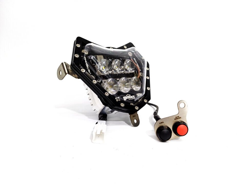 Motoes SHERCO 2012-2025 Yüksek Güçlü Led Far #0000ff:Blue