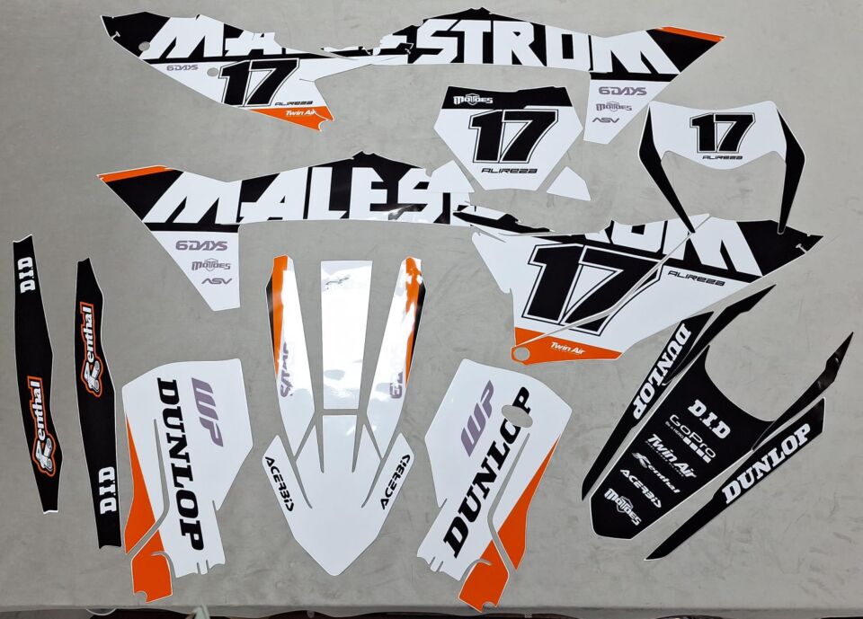 KTM EXC (2024–2025) / SX (2023–2024) Compatible Sticker Set – Outlet