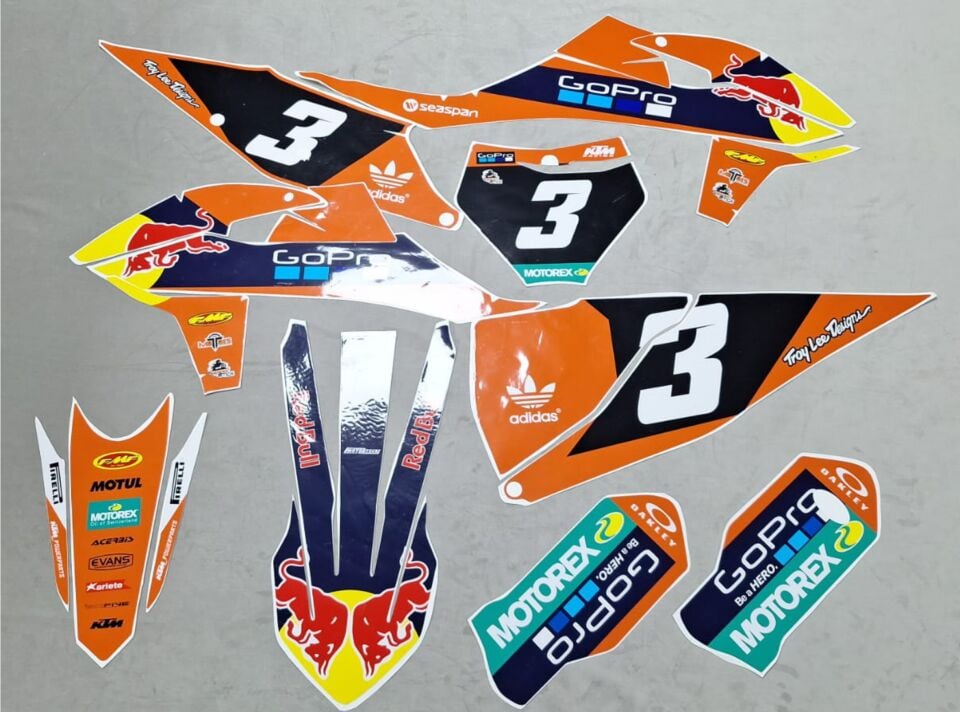 KTM SX (2019–2022) Uyumlu Sticker Seti – Outlet
