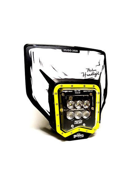 Motoes Husqvarna 701 2016-2026 Yüksek Güçlü Led Far #0000ff:Blue