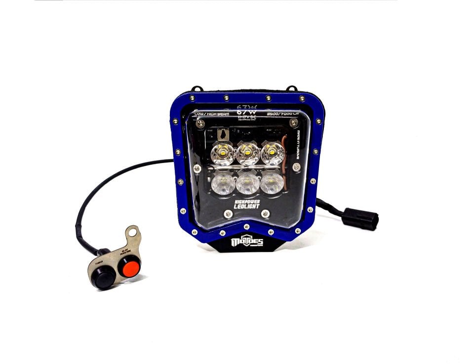 Motoes Husqvarna 701 2016-2026 Yüksek Güçlü Led Far #ffff00:YELLOW
