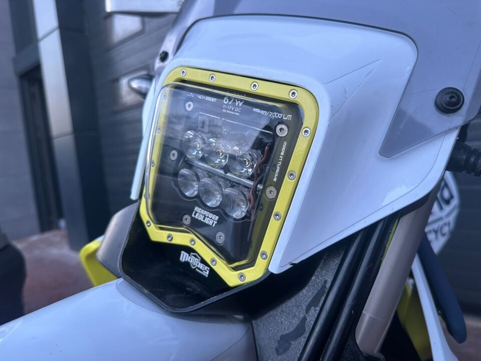 Motoes Husqvarna 701 2016-2026 Yüksek Güçlü Led Far #ffff00:YELLOW
