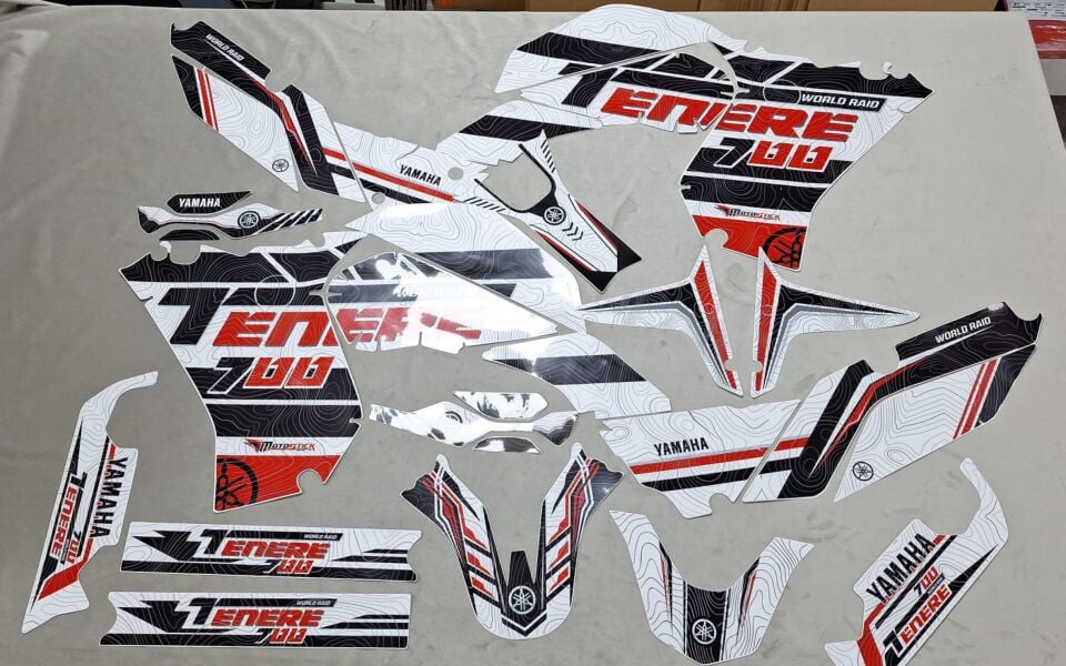 TENERE 700 (2019–2024) Uyumlu Sticker Seti – Outlet